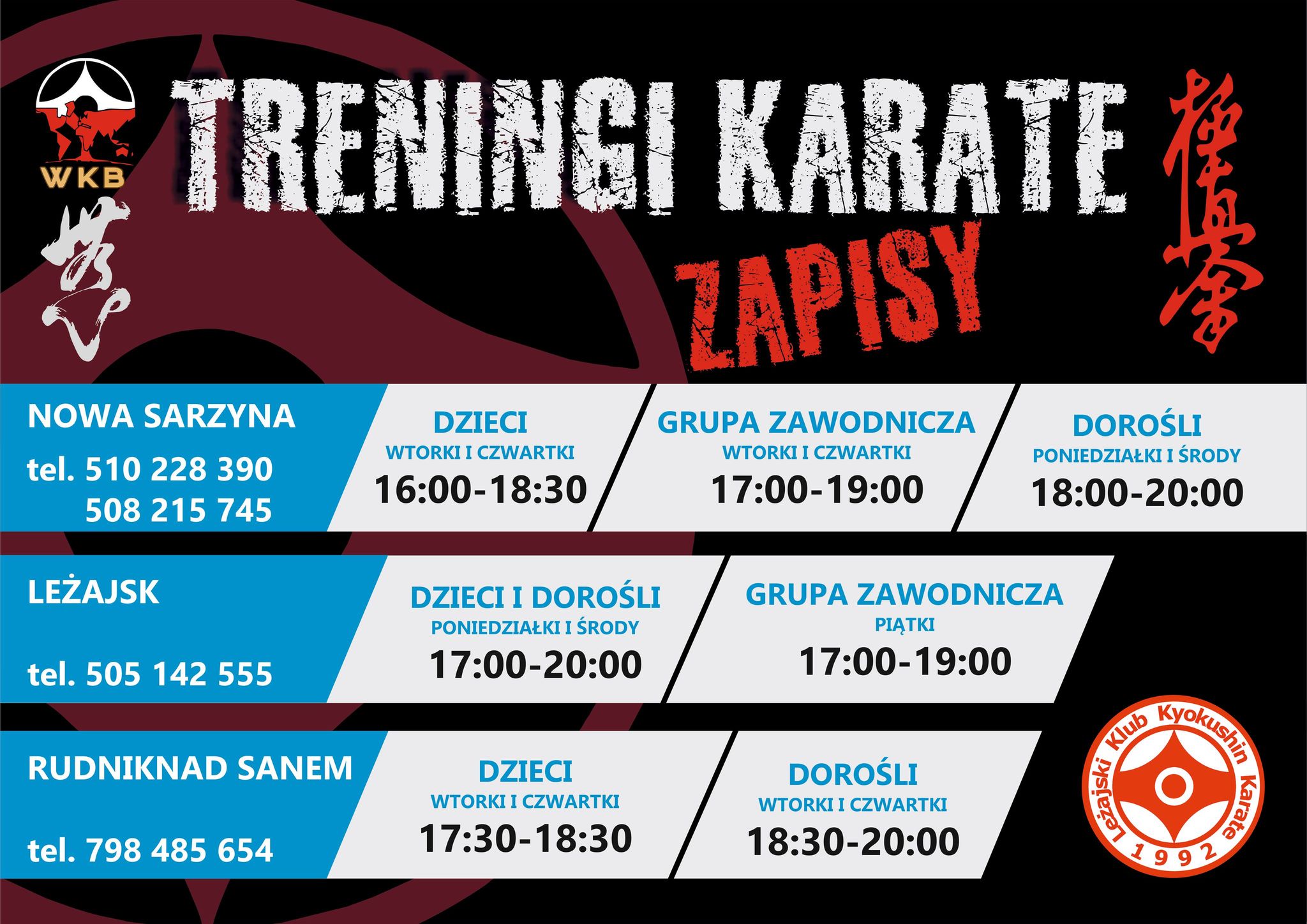 You are currently viewing Zapraszamy na treningi karate